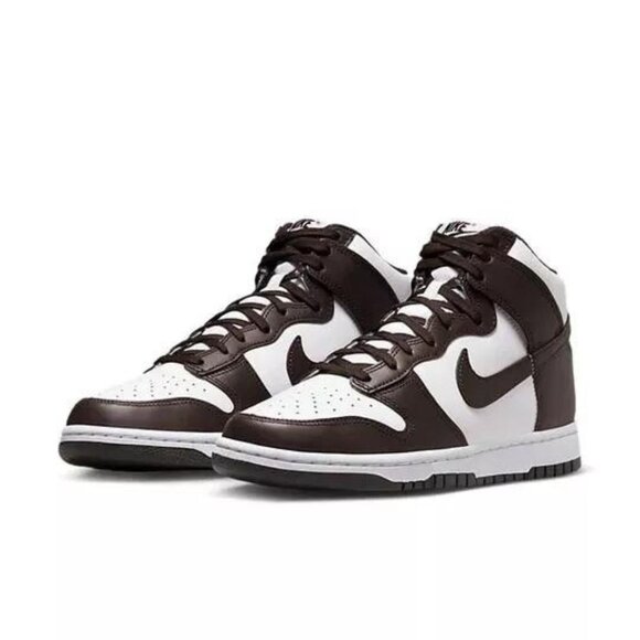 Nike Dunk High Retro BTTYS Shoes White-Velvet Brown DV0829-100 Men's